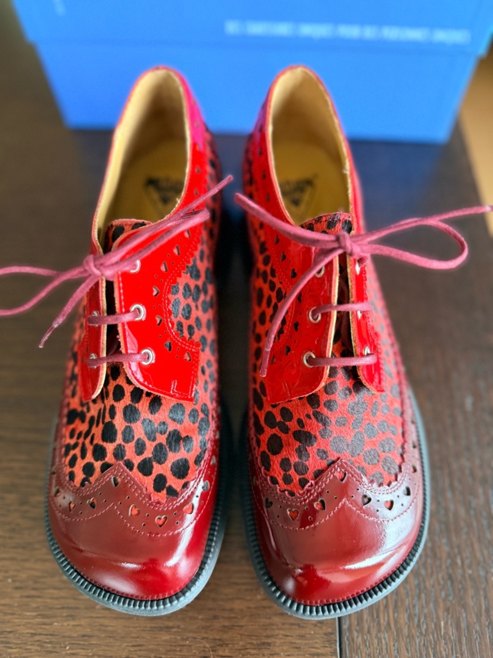 John Fluevog Rosamund heels in Burgundy, size 7. Never worn. - Picture 6 of 11